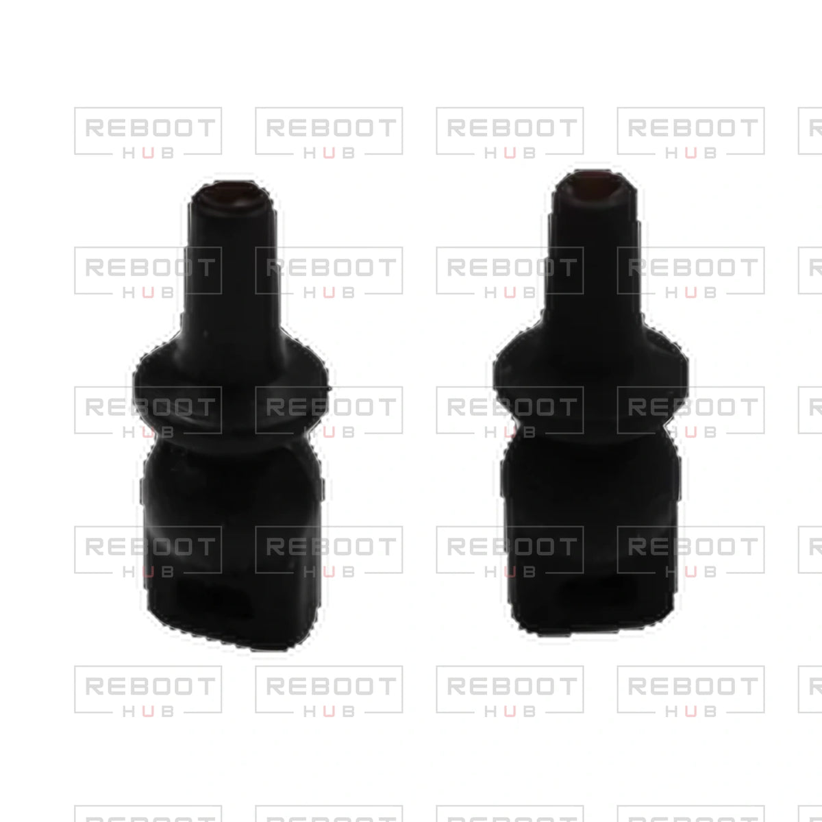 OEM-pulled DJI Air 3 Vibration Absorbing Ball Set (2 Pieces) on white with Reboot Hub watermark overlay — source view 1