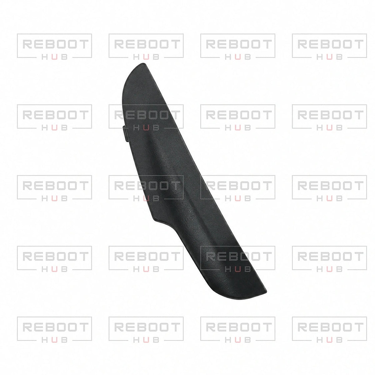 DJI Air 3 Arm Pivot Shaft Cover Left close detail view on white with Reboot Hub watermark overlay