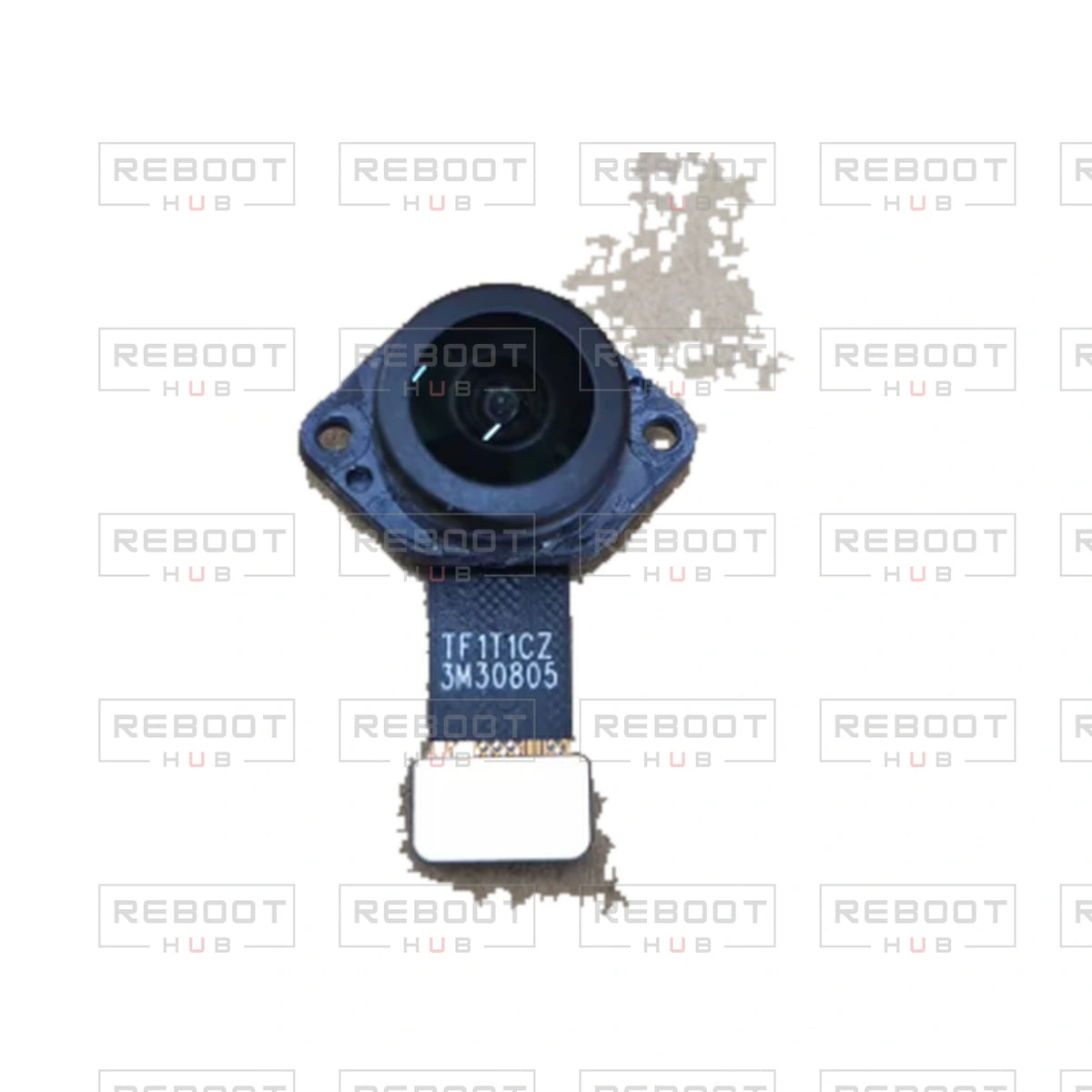 OEM-pulled DJI Air 3 Fisheye Camera on white with Reboot Hub watermark overlay — view 5