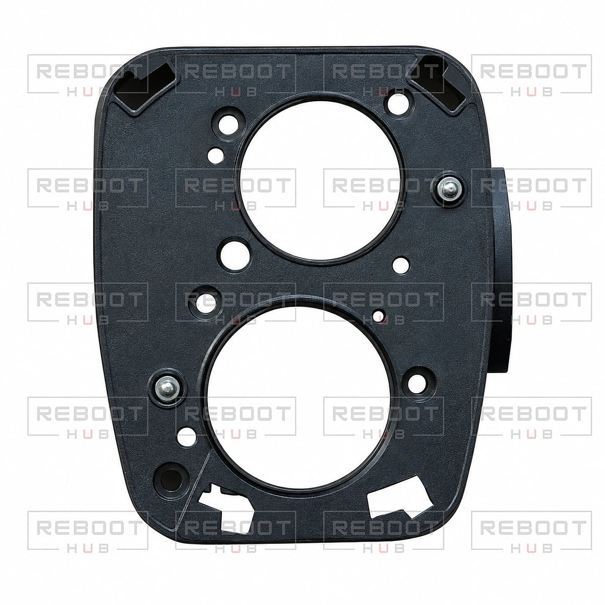 DJI Air 3 Camera Frame Middle Frame close detail view on white with Reboot Hub watermark overlay