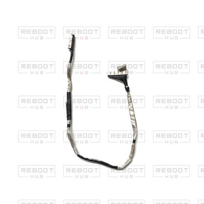 OEM-pulled DJI Air 3S Signal Cable on white with Reboot Hub watermark overlay — view 2