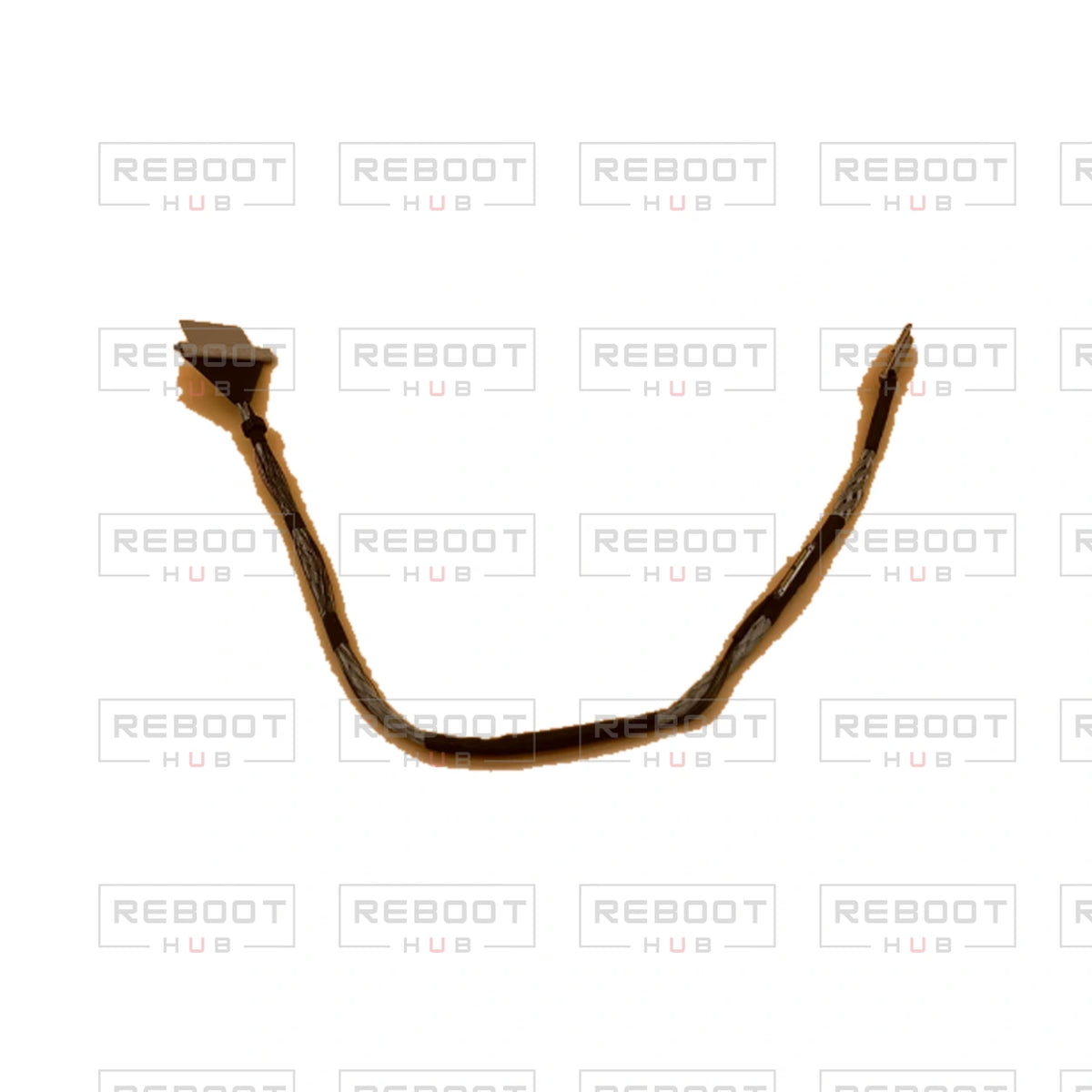 OEM-pulled DJI Air 3S Signal Cable on white with Reboot Hub watermark overlay — view 3