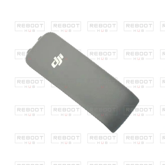 OEM-pulled DJI Air 3 4G Module Cover on white with Reboot Hub watermark overlay — source view 1