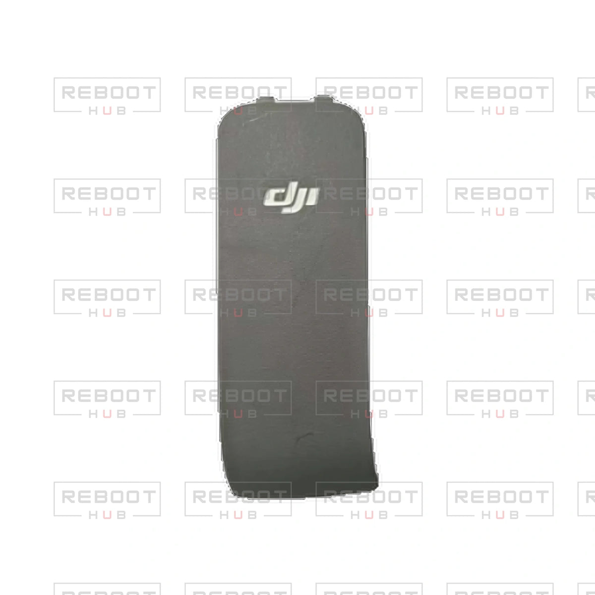 OEM-pulled DJI Air 3 4G Module Cover on white with Reboot Hub watermark overlay — source view 2