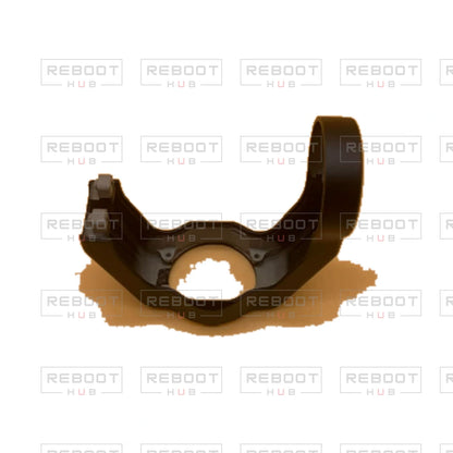 OEM-pulled DJI Air 3S Gimbal Lower Bracket on white with Reboot Hub watermark overlay — view 3