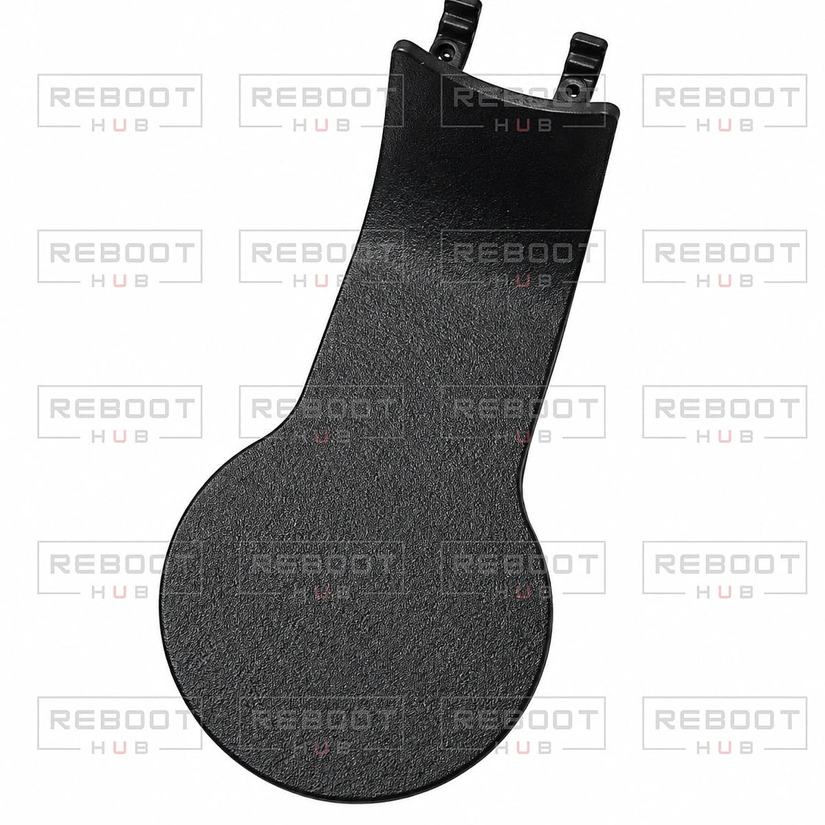 DJI Air 3S Gimbal Yaw Cover close detail view on white with Reboot Hub watermark overlay
