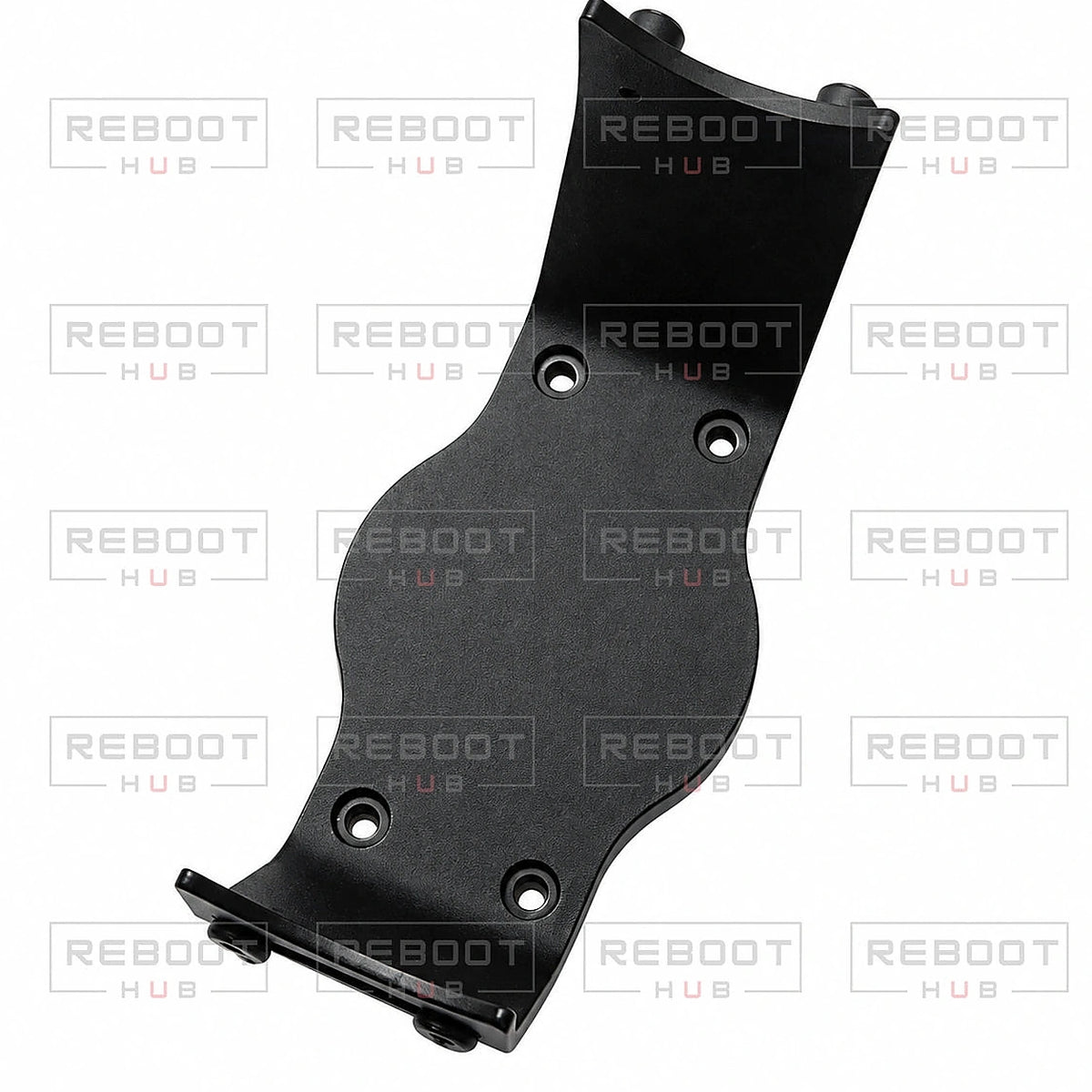 DJI Air 3S Gimbal Roll Motor Cover close detail view on white with Reboot Hub watermark overlay