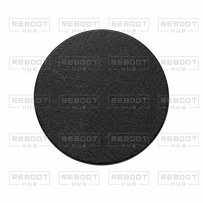 DJI Air 3S Gimbal Roll Motor Rear Cover close detail view on white with Reboot Hub watermark overlay