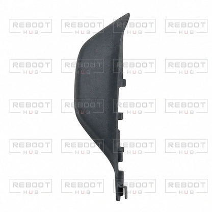 DJI Air 3S Arm Pivot Shaft Cover Left close detail view on white with Reboot Hub watermark overlay