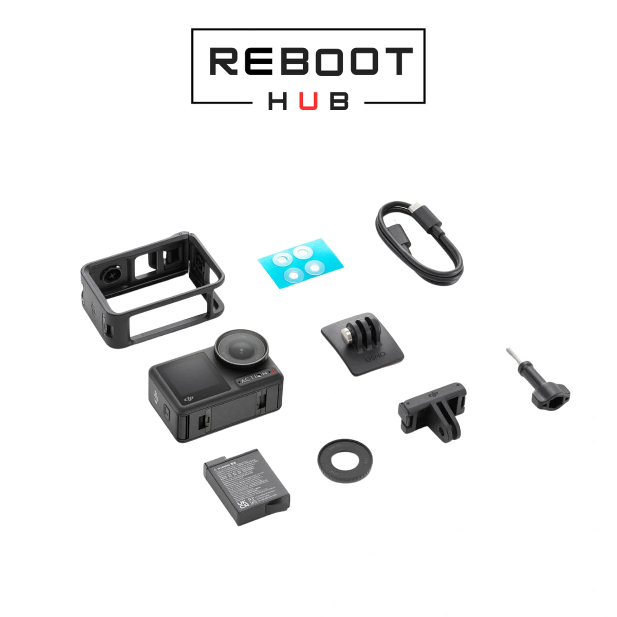 Reboot Hub DJI Osmo Action 4 kamera eller gimbal – faktisk produktfoto 8
