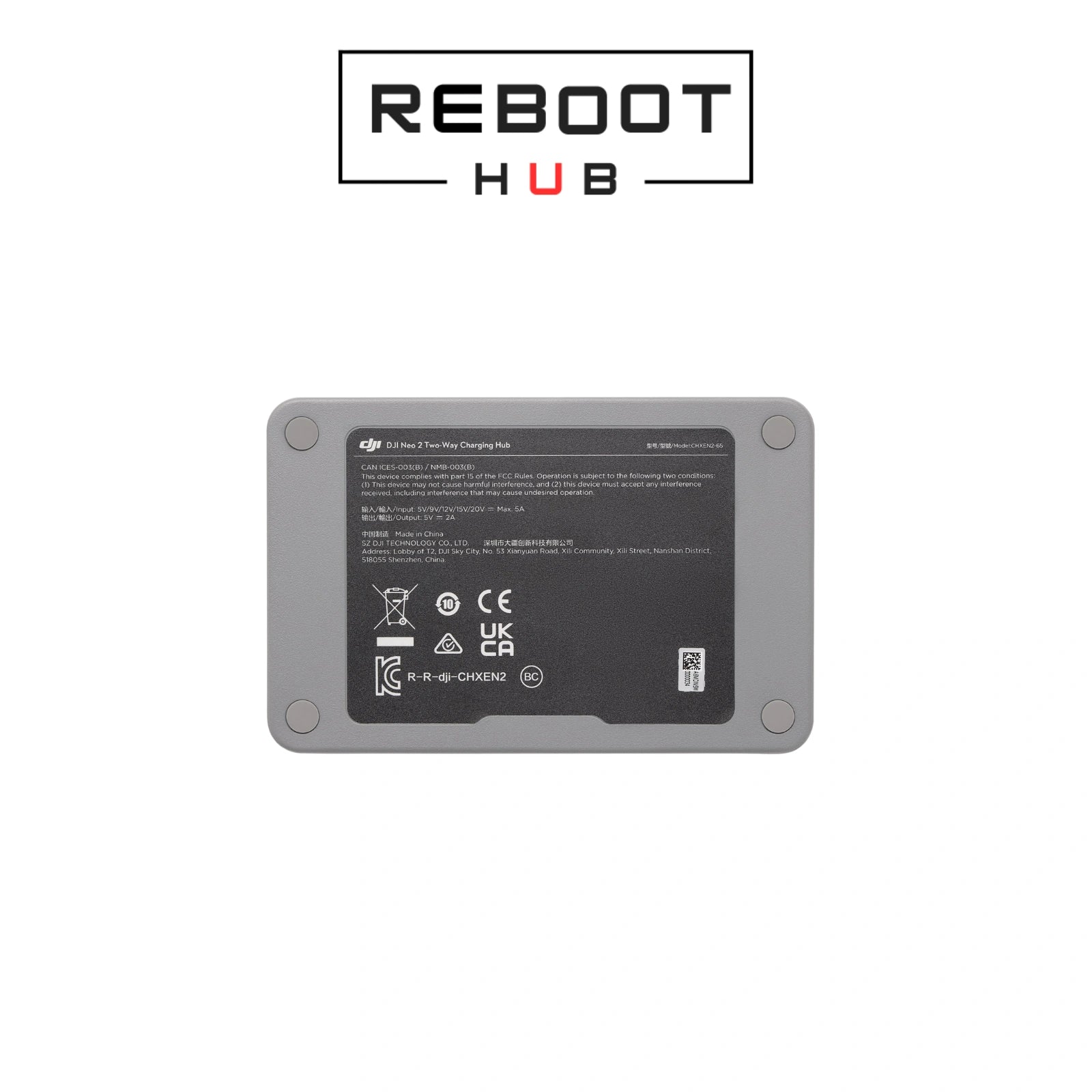 certified-refurbished-dji-neo-2-two-way-charging-hub-portable-dual-battery-charger-led-status-indicators-dji-neo-2-compatible