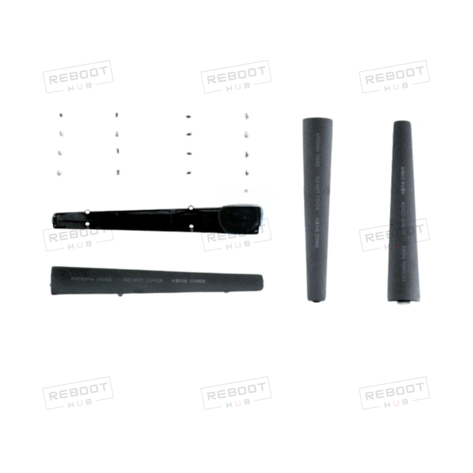 DJI Inspire 2 Landing Gear Antenna Cover - 4 pcs - OEM-pulled repair part photo 2
