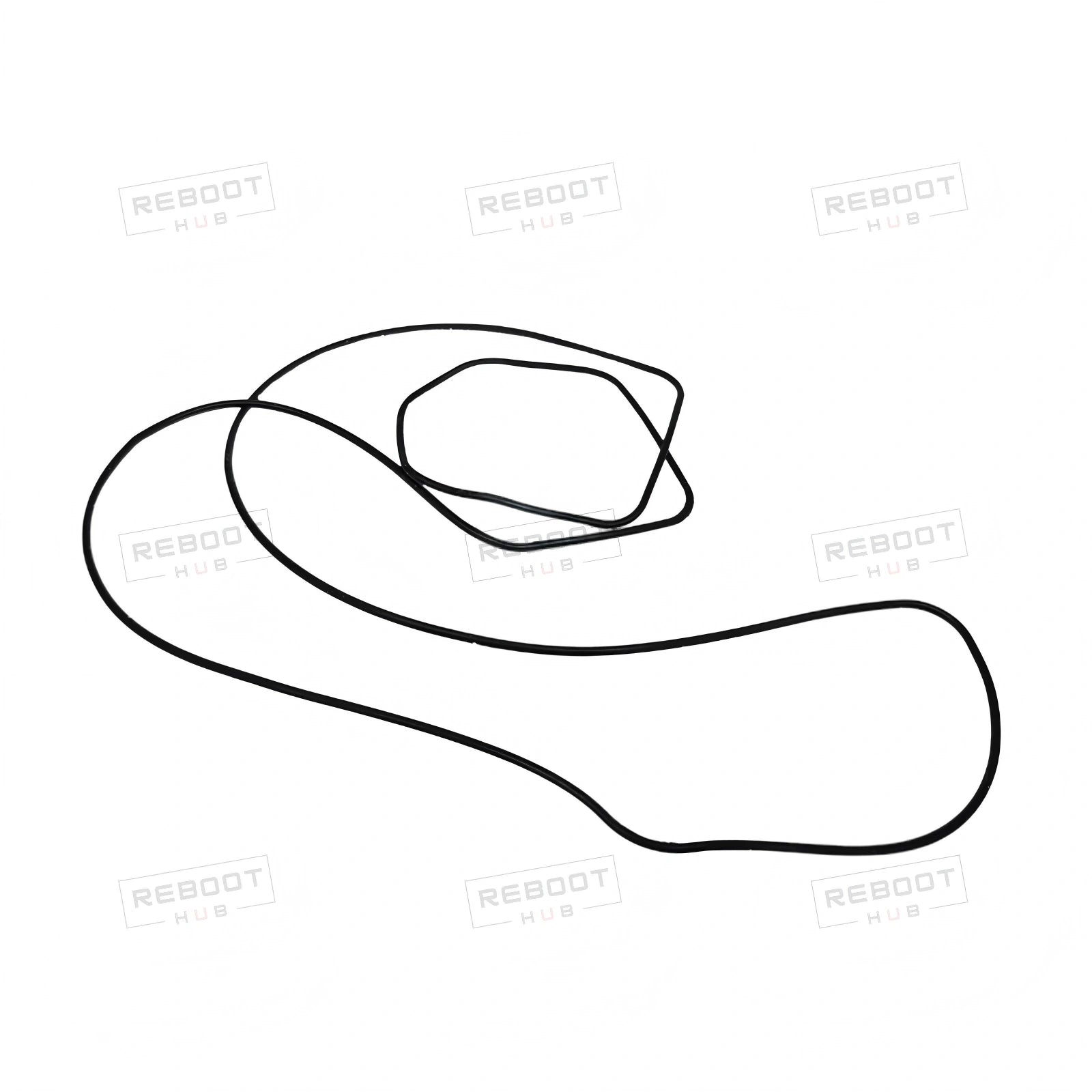 DJI Matrice 30/300/350 Aircraft Lower Shell Heat Sink Sealing Rubber Ring - OEM-pulled repair part photo 1