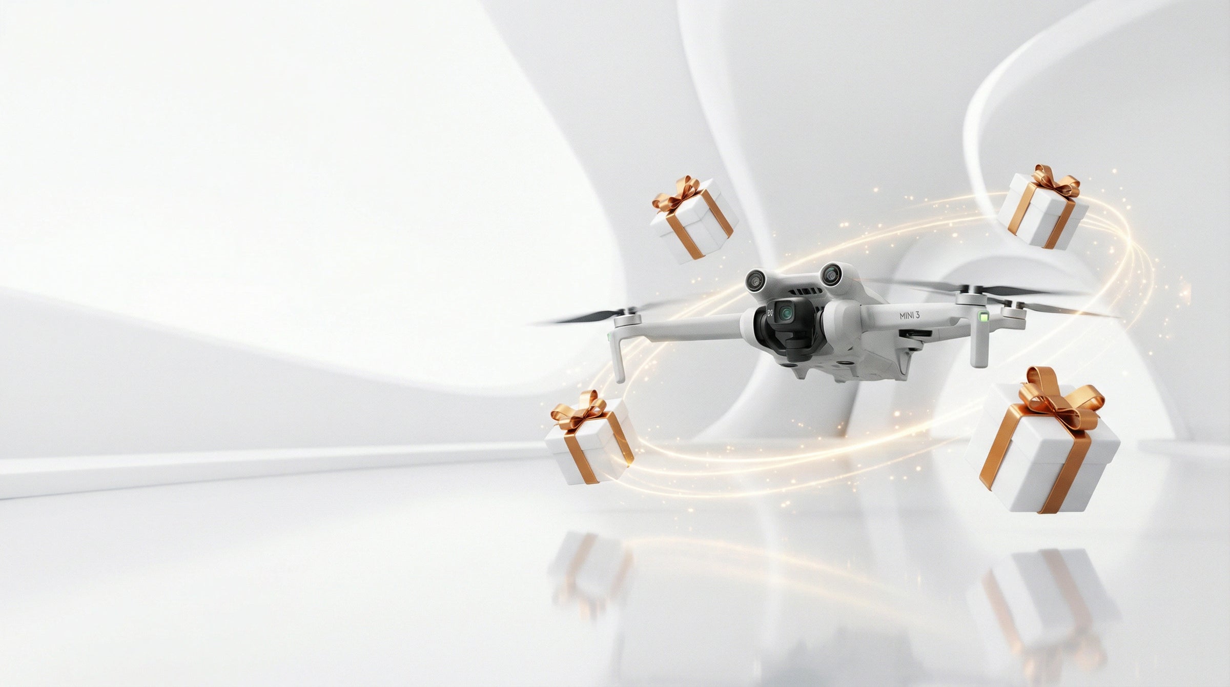 DJI Mini 3 featured in the Reboot Hub Mystery Drop event