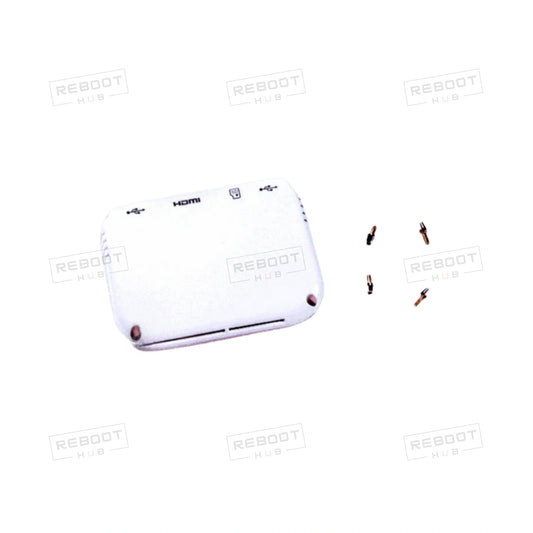 DJI Phantom 4 Pro+ (P4P+) RC with Built-in Screen Back Interface Board Cover - OEM-pulled repair part photo 1