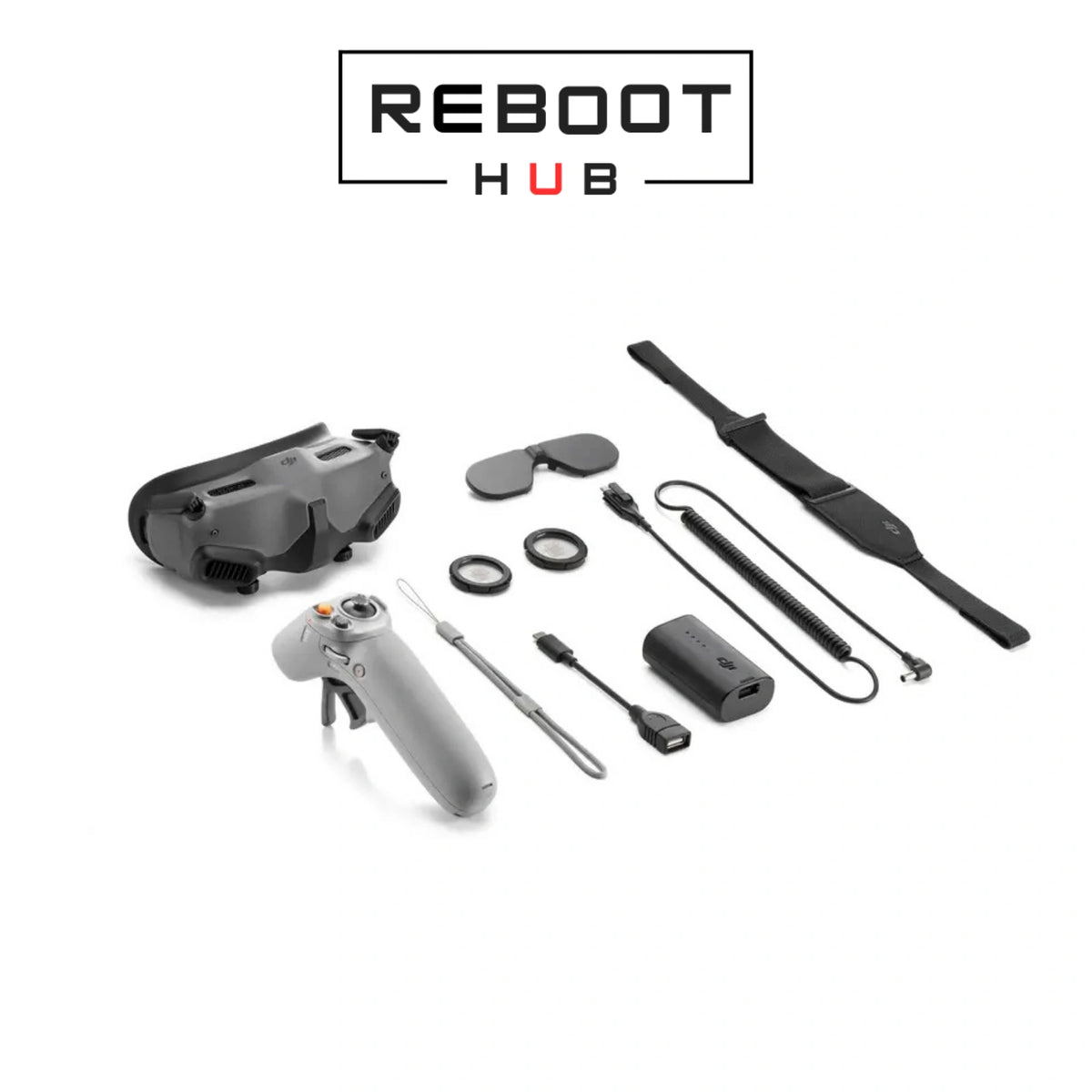 DJI Goggles Integra with RC Motion 2 - pre-owned FPV headset listing photo 8 | Reboot Hub