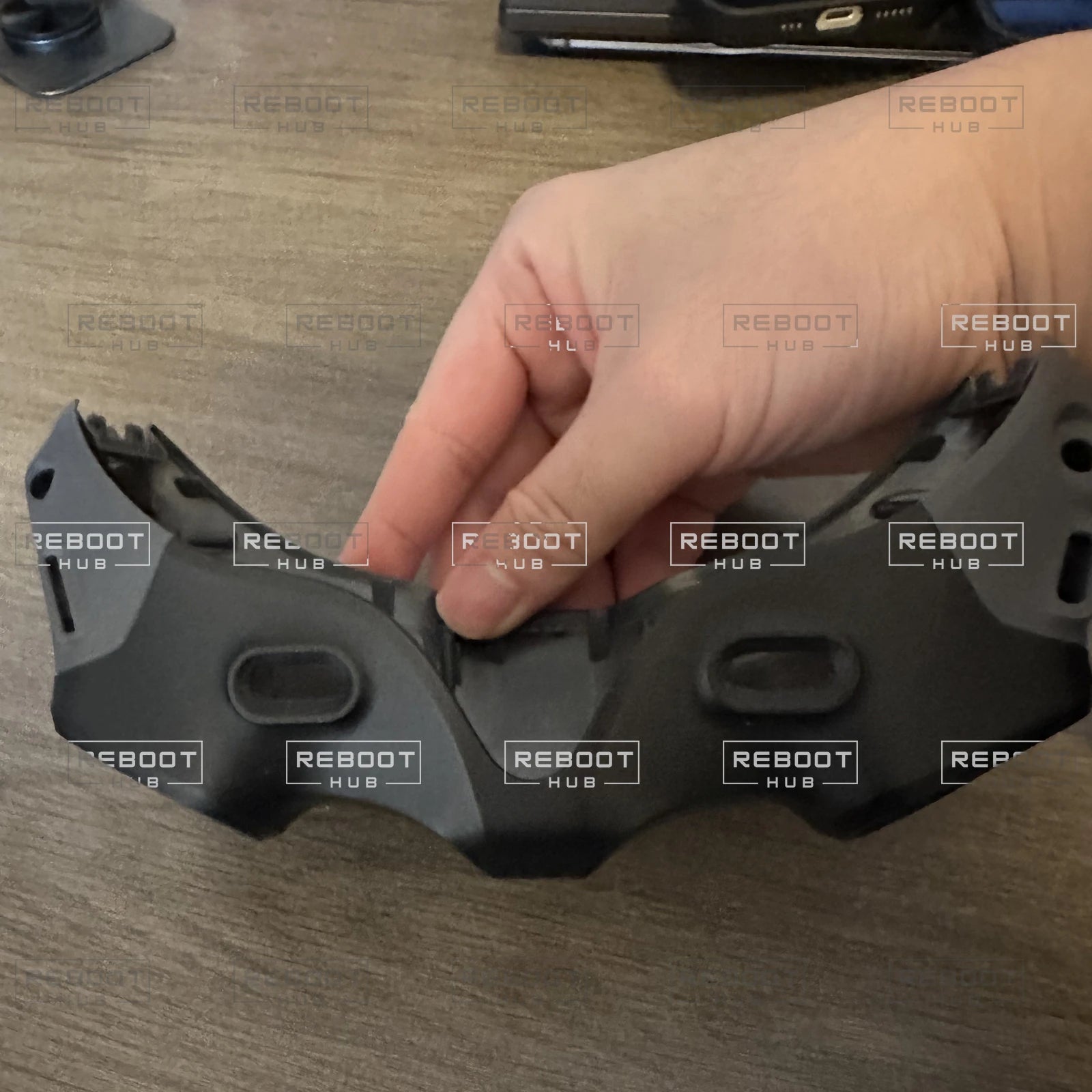 OEM-pulled DJI Goggles 2 mask and touchpad assembly, inner face-contact side