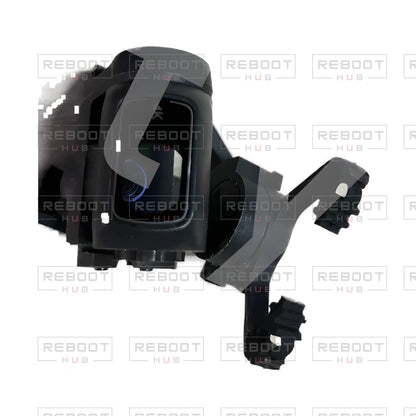 Close detail of OEM-pulled DJI Mini SE Gimbal Axis Arm Assembly without Lens with Reboot Hub watermark overlay