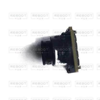 OEM-pulled DJI Mavic Mini Camera Lens Core on white with Reboot Hub watermark overlay — view 3