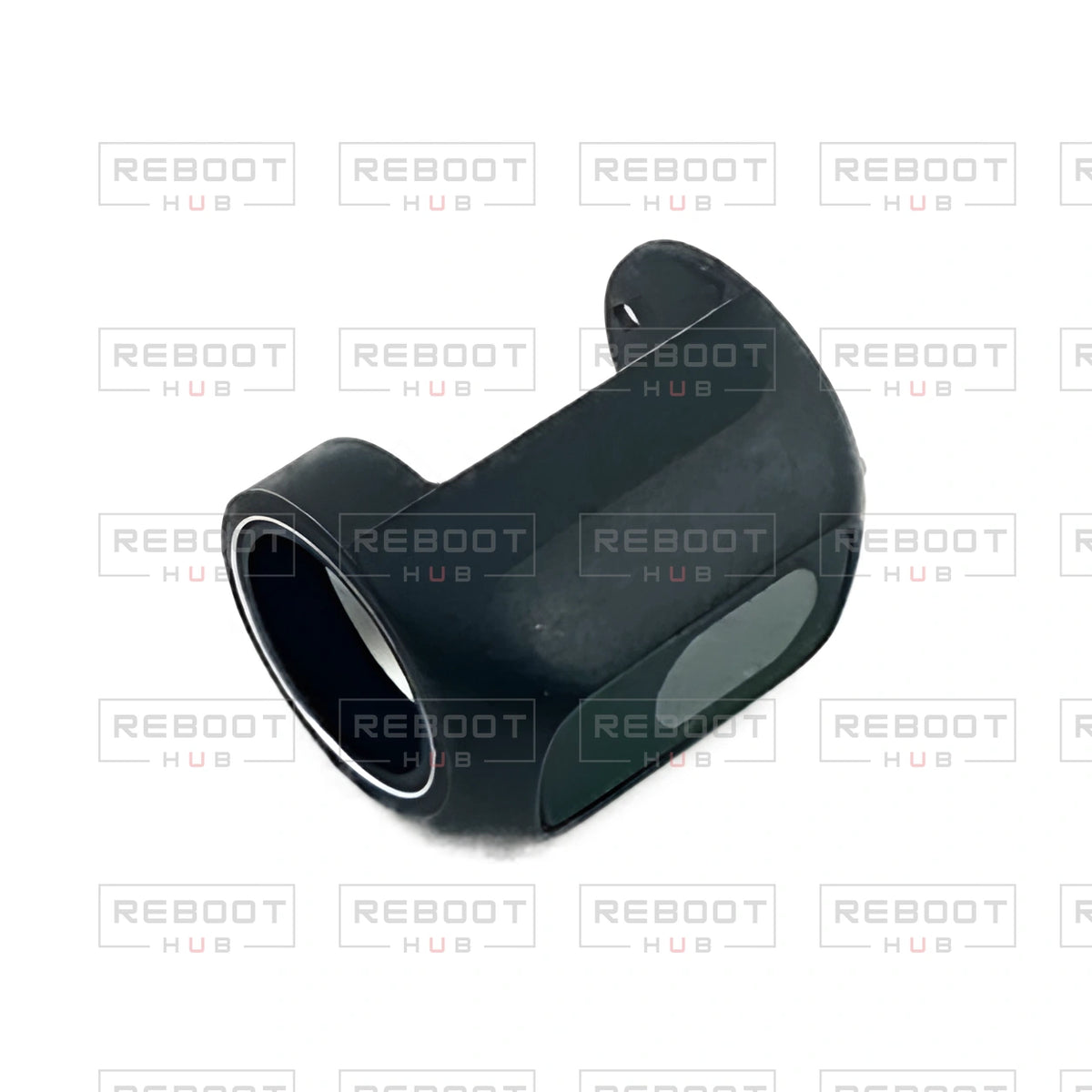 OEM-pulled DJI Mavic Mini Camera Lens Frame on white with Reboot Hub watermark overlay — view 1