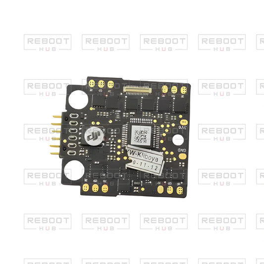 OEM-pulled DJI Mavic Mini ESC Board on white with Reboot Hub watermark overlay — view 1