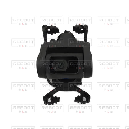 OEM-pulled DJI Mavic Mini Gimbal Assembly on white with Reboot Hub watermark overlay — view 1