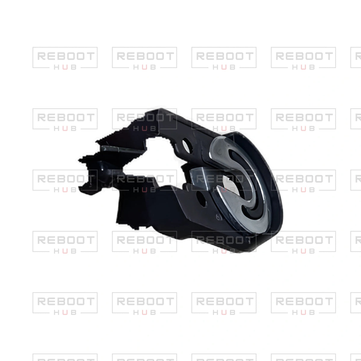 OEM-pulled DJI Mavic Mini Gimbal Limit Stop on white with Reboot Hub watermark overlay — view 2