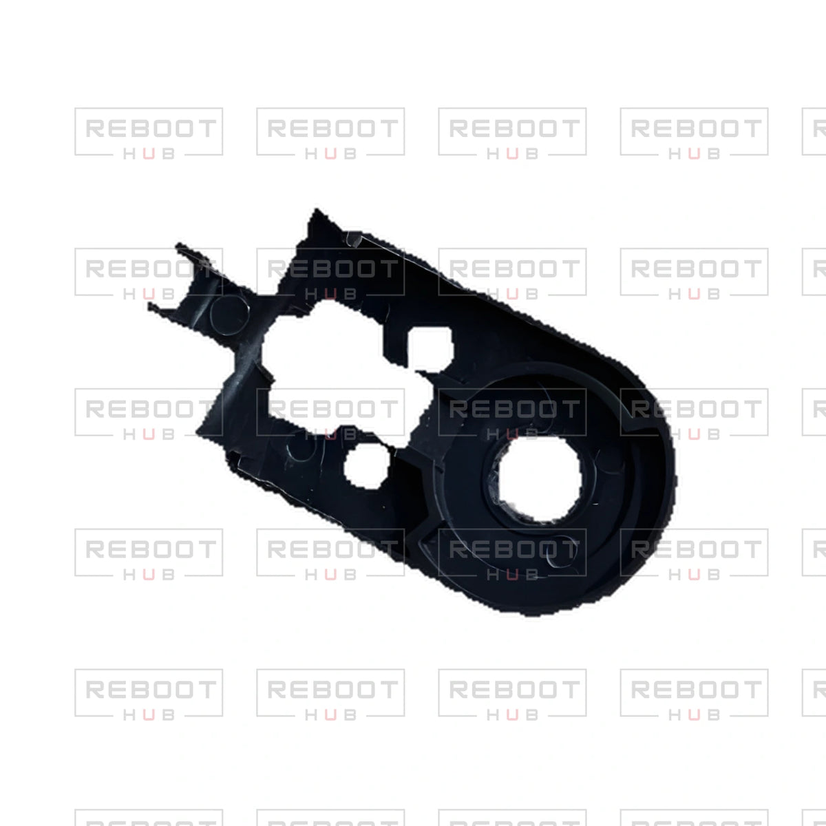 OEM-pulled DJI Mavic Mini Gimbal Limit Stop on white with Reboot Hub watermark overlay — view 6