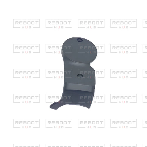 OEM-pulled DJI Mavic Mini Gimbal Upper Bracket Cover on white with Reboot Hub watermark overlay — view 1