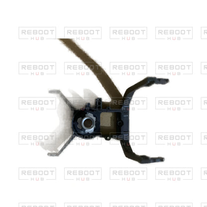 OEM-pulled DJI Mavic Mini Gimbal Vibration Absorbing Bracket on white with Reboot Hub watermark overlay — view 4
