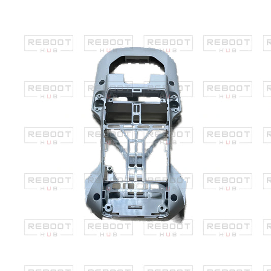 OEM-pulled DJI Mavic Mini Middle Frame on white with Reboot Hub watermark overlay — view 1