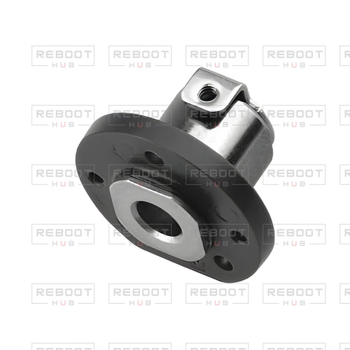 OEM-pulled DJI Mavic Mini Rear Arm Hinge Axis Right on white with Reboot Hub watermark overlay — view 1