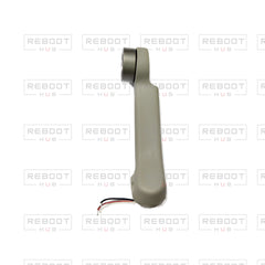 OEM-pulled DJI Mavic Mini Rear Arm Left on white with Reboot Hub watermark overlay — view 1