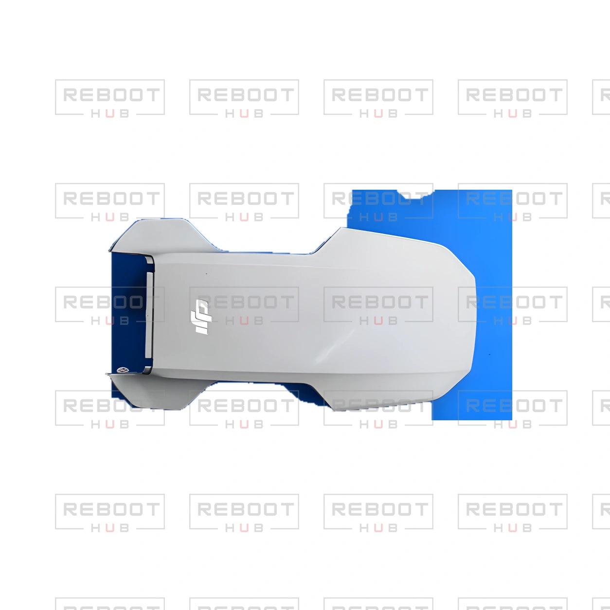 OEM-pulled DJI Mavic Mini Upper Shell on white with Reboot Hub watermark overlay — view 2