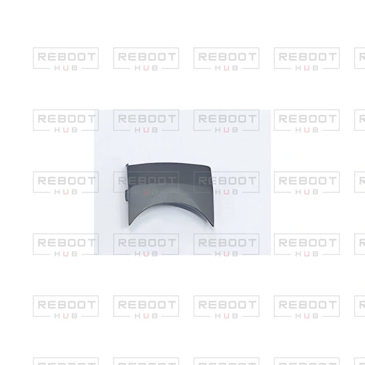 OEM-pulled DJI Mini 2 Gimbal Cover Plate on white with Reboot Hub watermark overlay — view 1