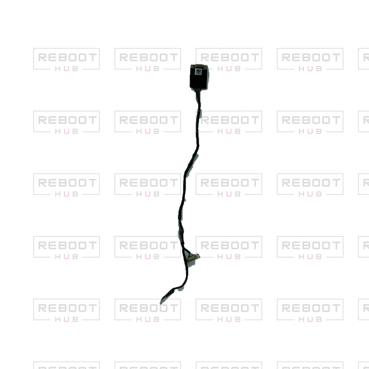 OEM-pulled DJI Mini 2 Gimbal Signal Cable on white with Reboot Hub watermark overlay — view 1