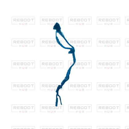 OEM-pulled DJI Mini 2 Gimbal Signal Cable on white with Reboot Hub watermark overlay — view 2