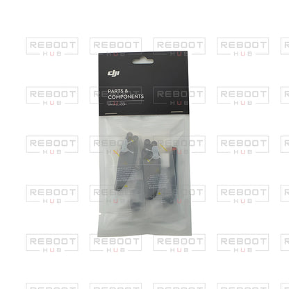 OEM-pulled DJI Mini 2 OEM Propeller Set on white with Reboot Hub watermark overlay — view 2