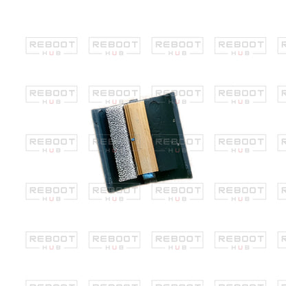 OEM-pulled DJI Mini 2 SE Camera Rear Cover on white with Reboot Hub watermark overlay — view 2