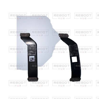 OEM-pulled DJI Mini 2 SE ESC Flexible Flat Cable on white with Reboot Hub watermark overlay — view 5