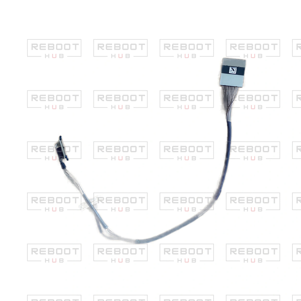 OEM-pulled DJI Mini 2 SE Gimbal Signal Cable on white with Reboot Hub watermark overlay — view 2