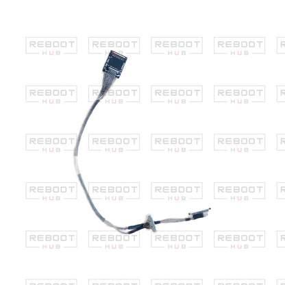 OEM-pulled DJI Mini 2 SE Gimbal Signal Cable on white with Reboot Hub watermark overlay — view 3