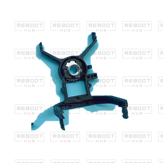 OEM-pulled DJI Mini 2 SE Gimbal Vibration Absorbing Bracket on white with Reboot Hub watermark overlay — view 1