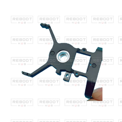 OEM-pulled DJI Mini 2 SE Gimbal Vibration Absorbing Bracket on white with Reboot Hub watermark overlay — view 4