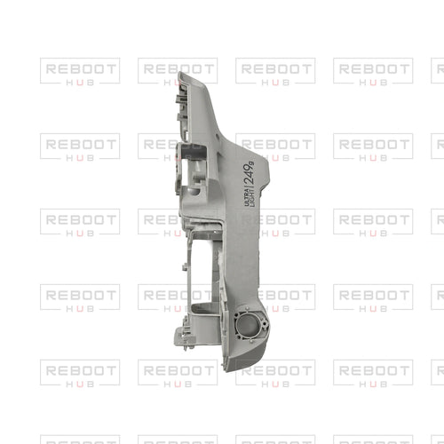 OEM-pulled DJI Mini 2 SE Middle Frame on white with Reboot Hub watermark overlay — view 1