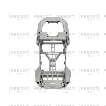OEM-pulled DJI Mini 2 SE Middle Frame on white with Reboot Hub watermark overlay — view 3
