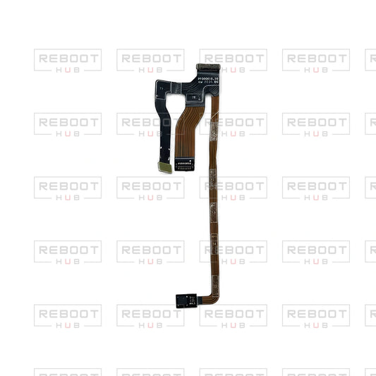 OEM-pulled DJI Mini 4K 3-in-1 Flexible Flat Cable on white with Reboot Hub watermark overlay — view 1