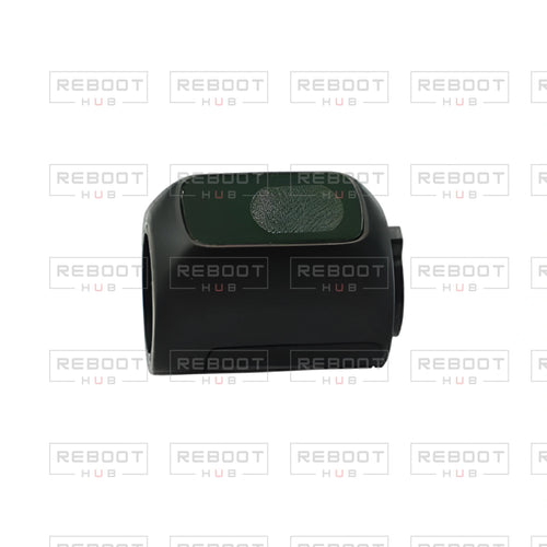 OEM-pulled DJI Mini 4K Camera Frame on white with Reboot Hub watermark overlay — view 1