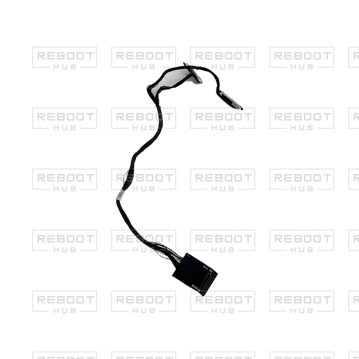 OEM-pulled DJI Mini 4K Gimbal Signal Cable on white with Reboot Hub watermark overlay — view 1
