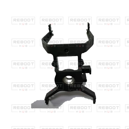 OEM-pulled DJI Mini 4K Gimbal Vibration Absorbing Bracket on white with Reboot Hub watermark overlay — view 2